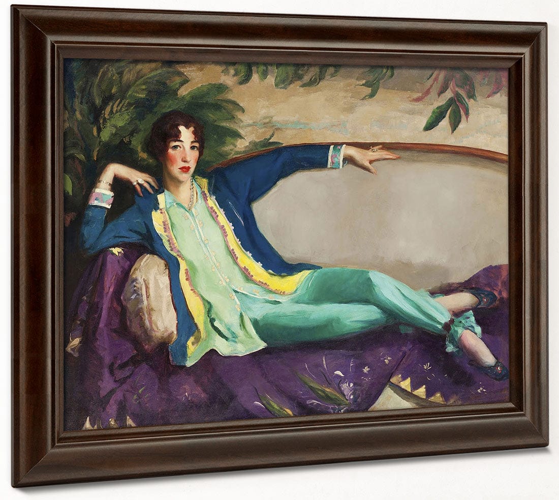 Gertrude Vanderbilt Whitney By Robert Henri - Image 6