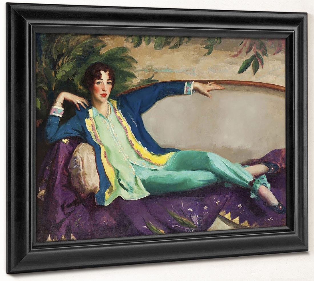 Gertrude Vanderbilt Whitney By Robert Henri - Image 8