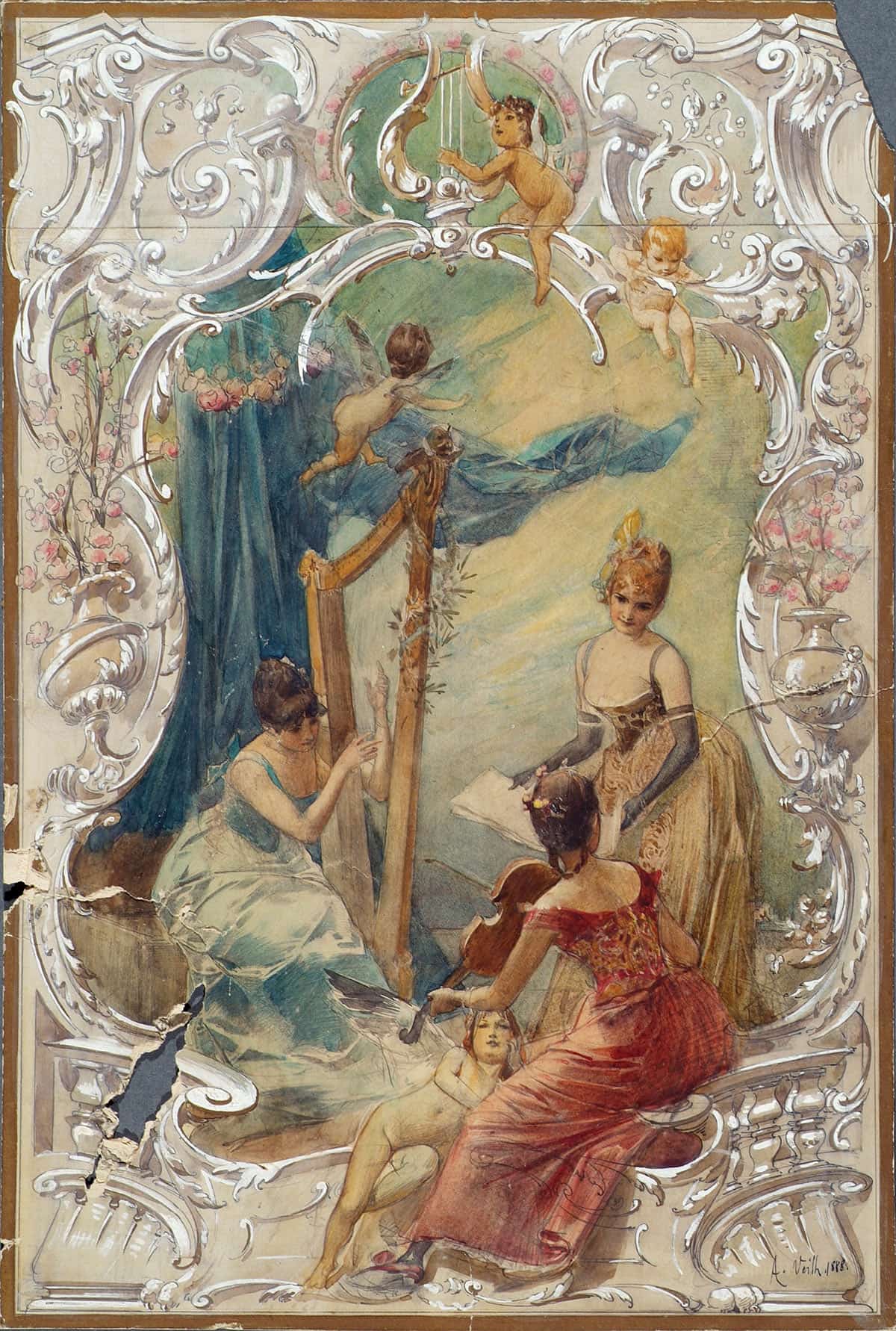 Gesang by Eduard Veith - Image 3