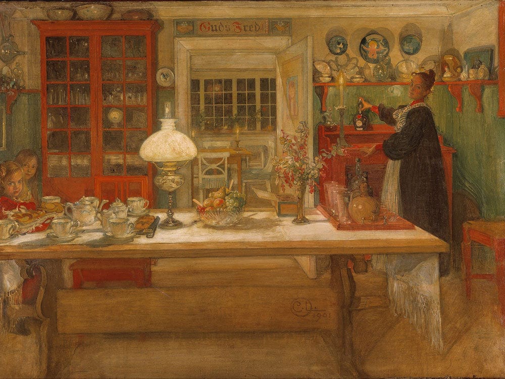Getting Ready For A Game By Carl Larsson - Image 7