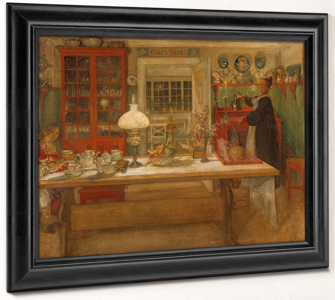 Getting Ready For A Game By Carl Larsson - Image 8