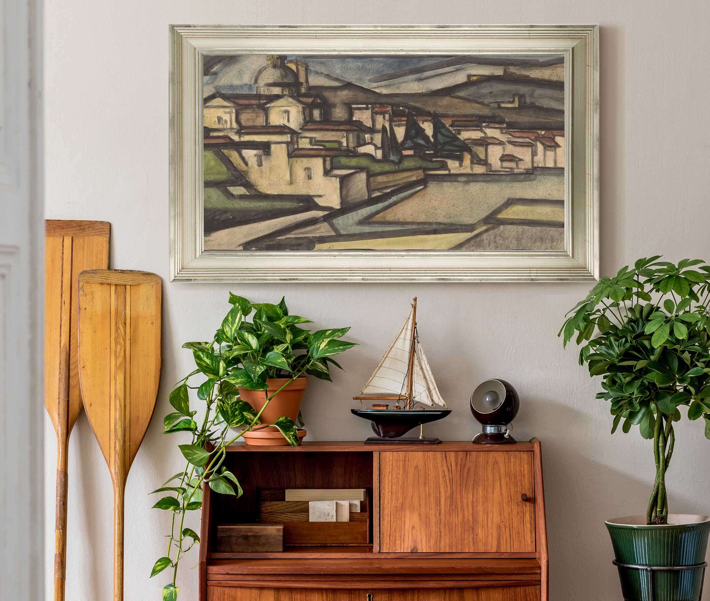 Gezicht Op Een Italiaanse Stad by Reijer Stolk - Image 6