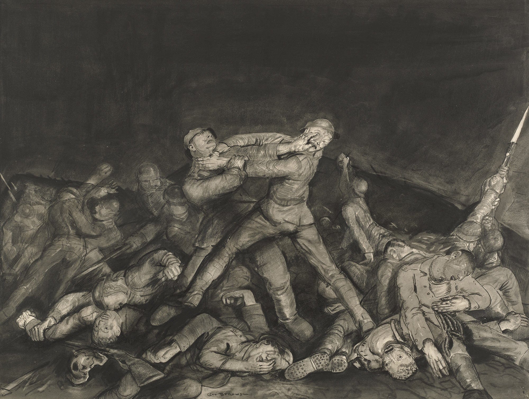 Ghost Of Sergeant Pelly by George Wesley Bellows - Image 2