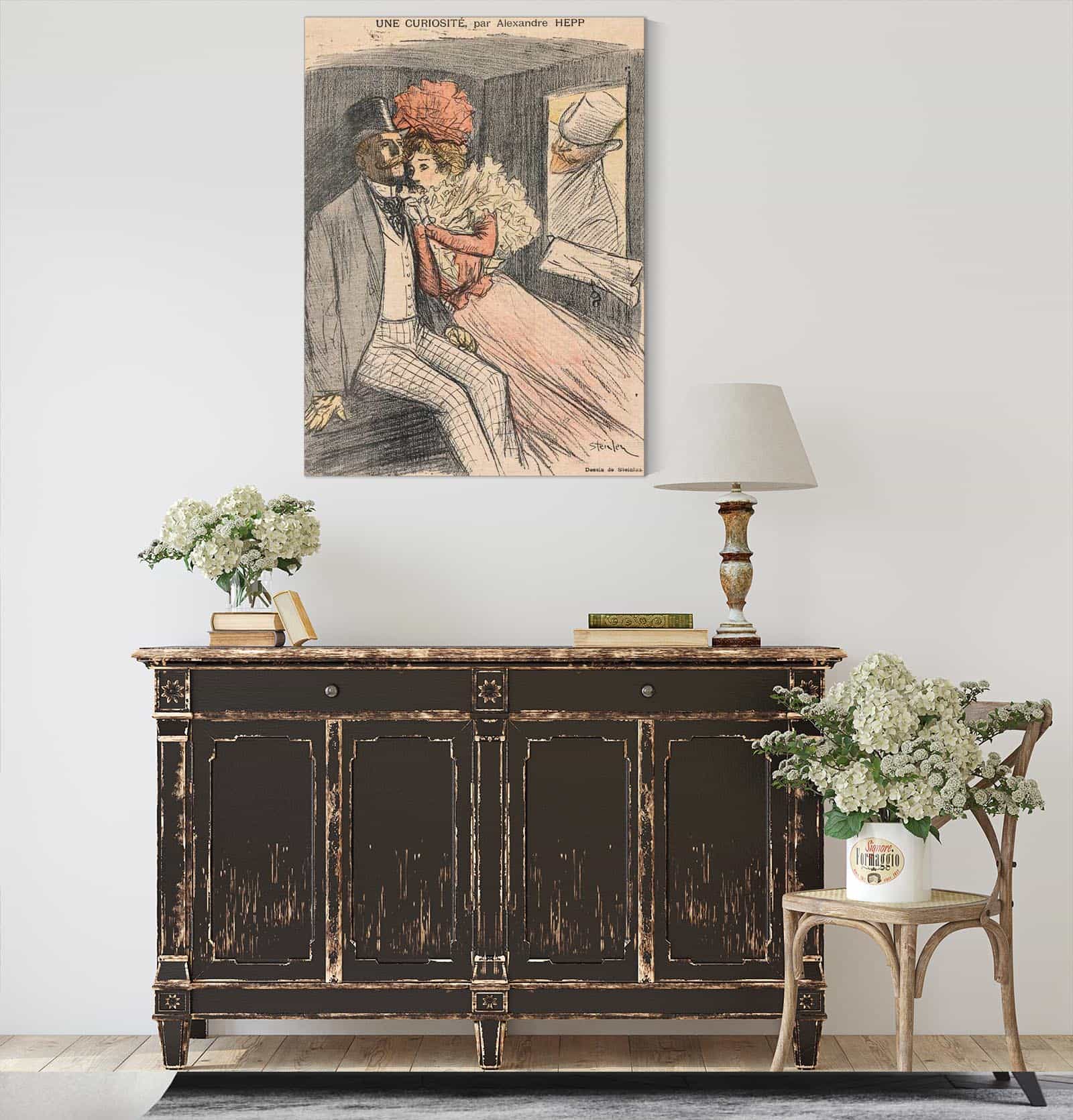 Gil Blas Illustre Une Curiosite Par Alexandre Hepp by Theophile Alexandre Steinlen - Image 4
