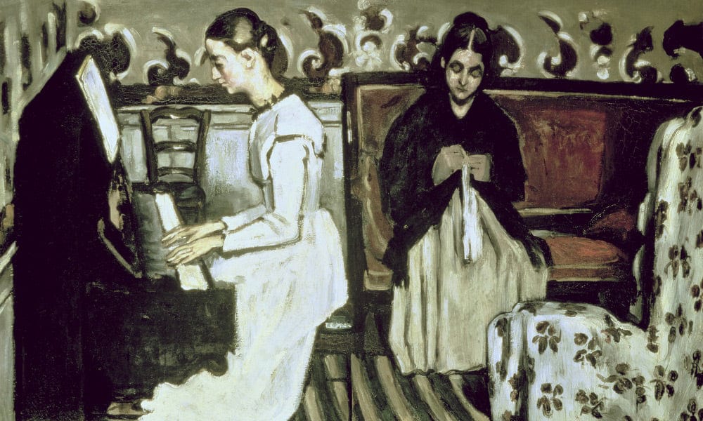 Girl At The Piano (Overture To Tannhauser) By Paul Cezanne - Image 5