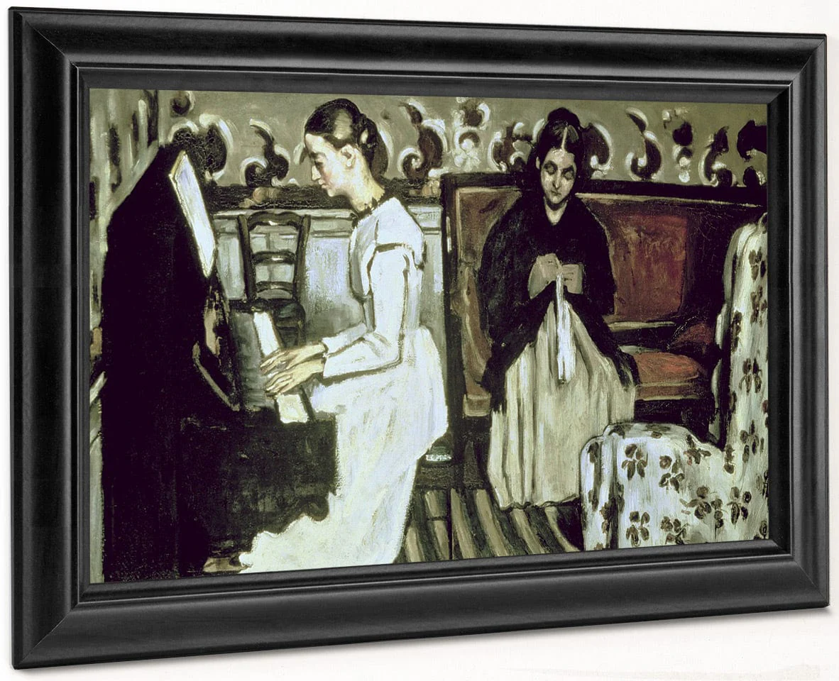 Girl At The Piano (Overture To Tannhauser) By Paul Cezanne - Image 6