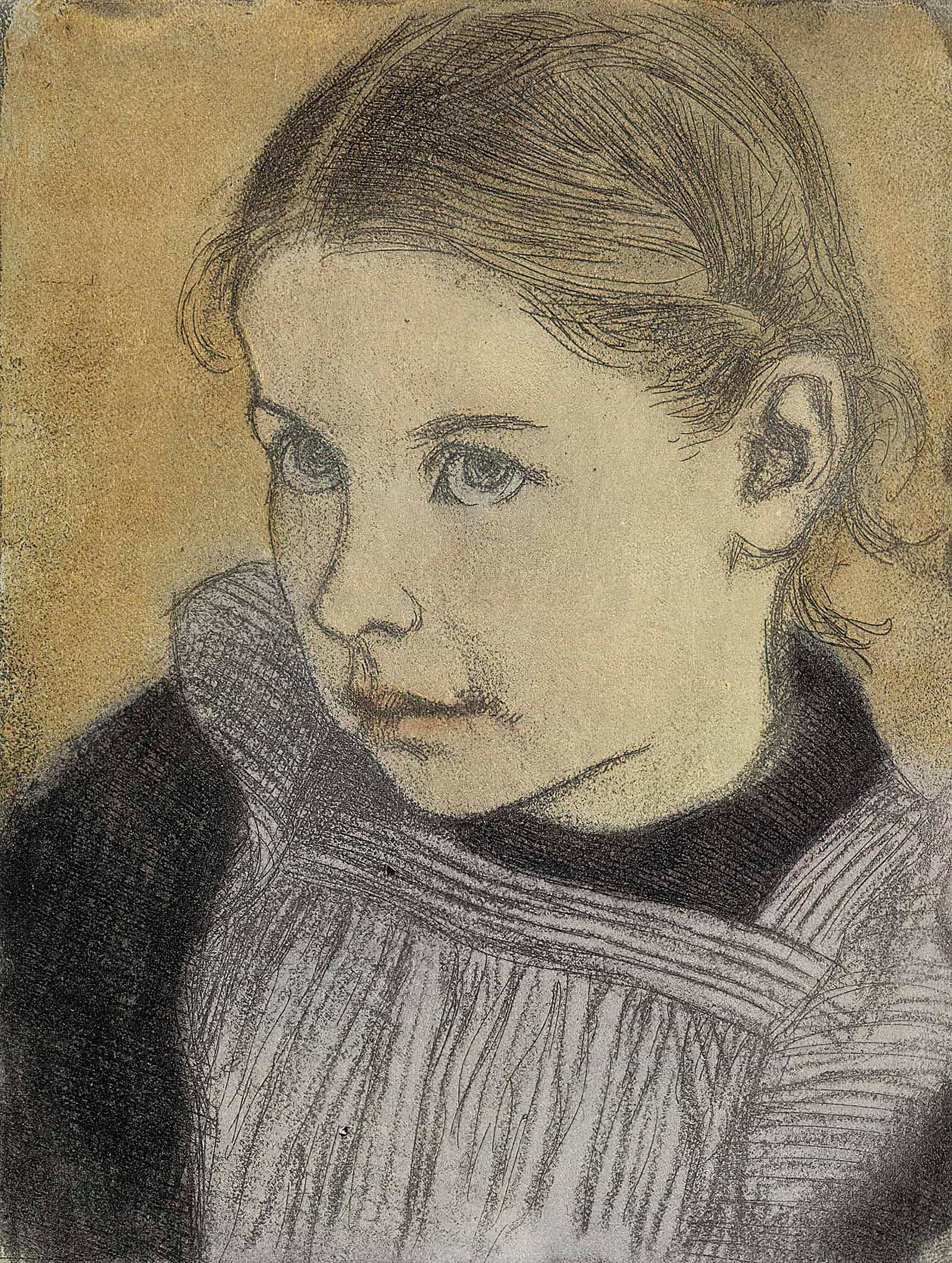 Girl by Eero Jarnefelt