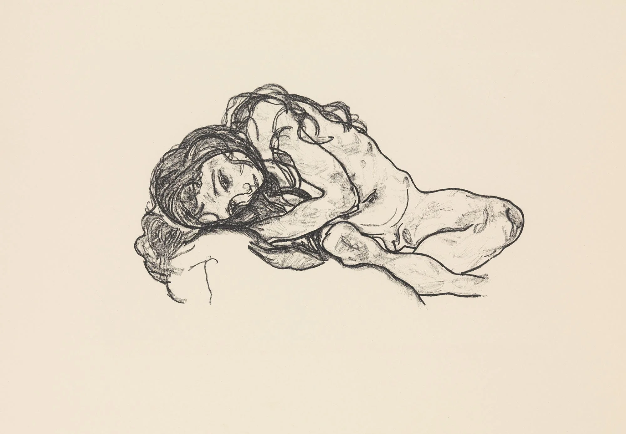 Girl by Egon Schiele - Image 2