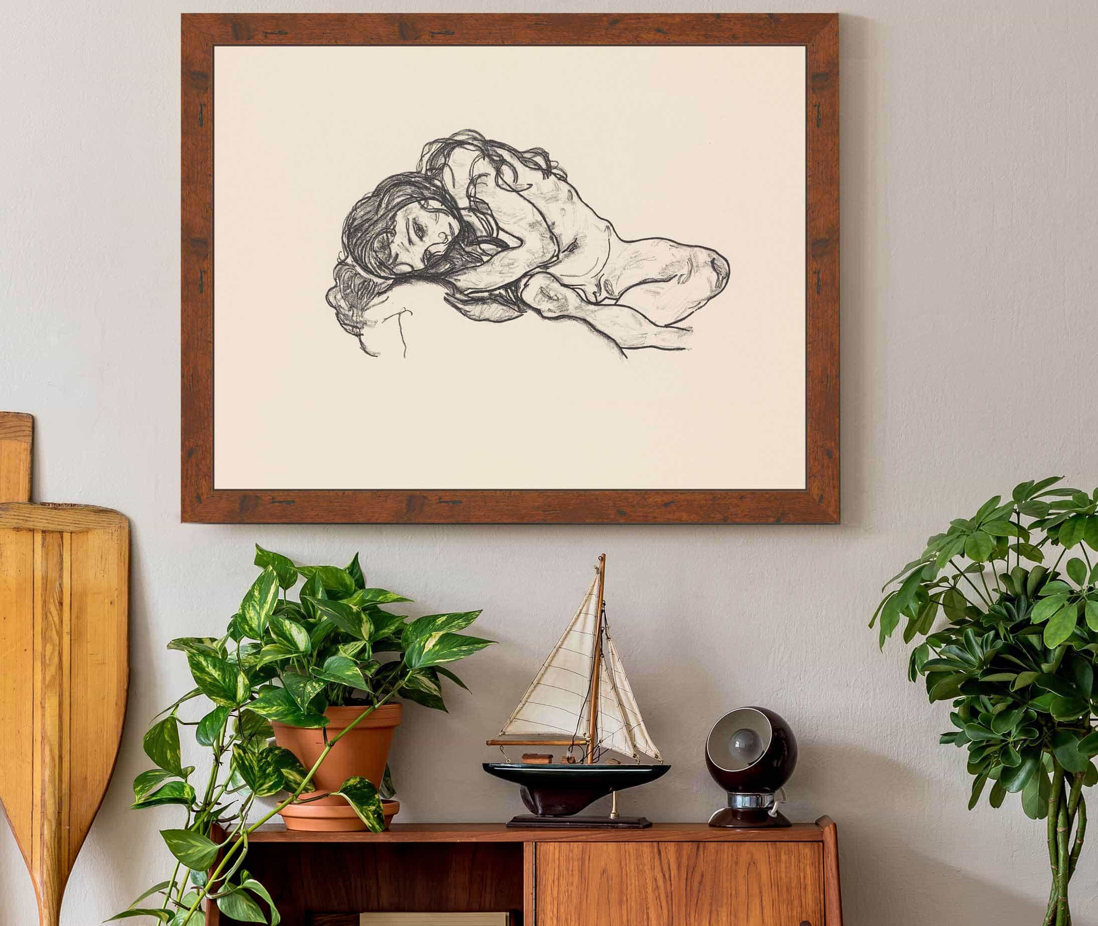 Girl by Egon Schiele - Image 3