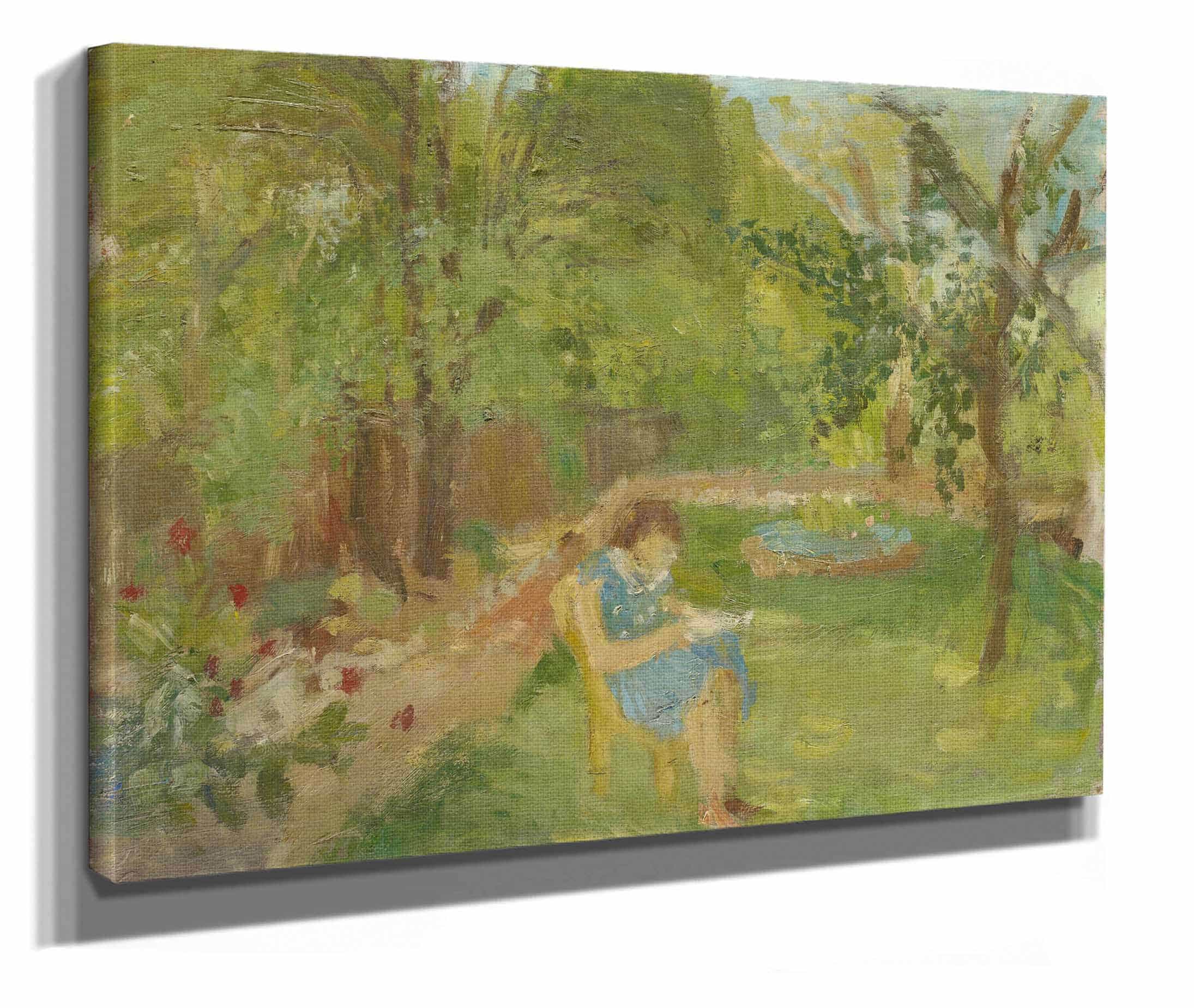 Girl In The Garden by Walter Kurt Wiemken - Image 2