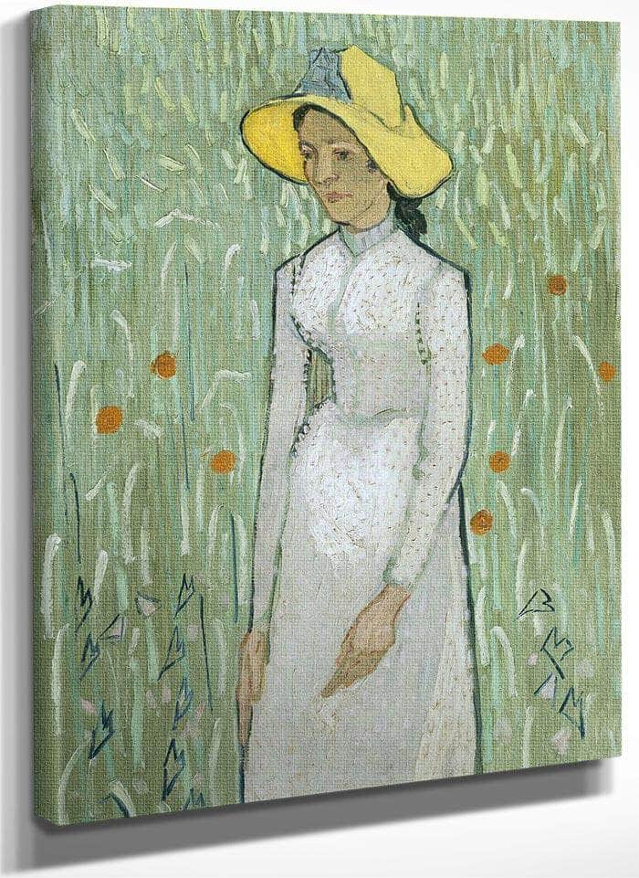 Girl In White By Vincent Van Gogh