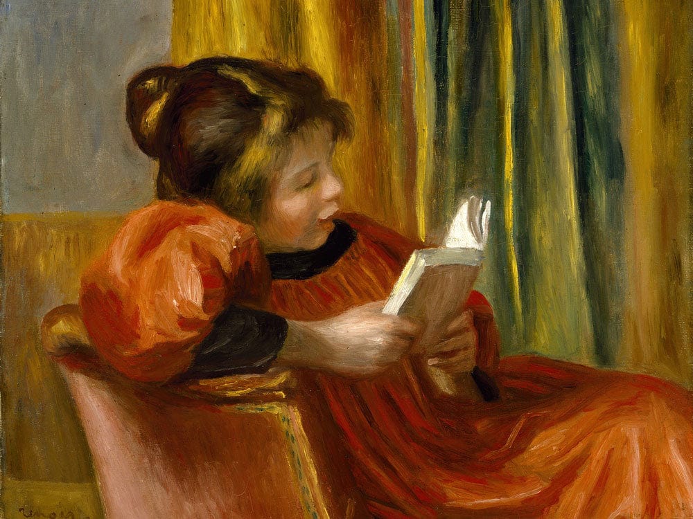 Girl Reading, C. 1890 By Pierre Auguste Renoir - Image 5