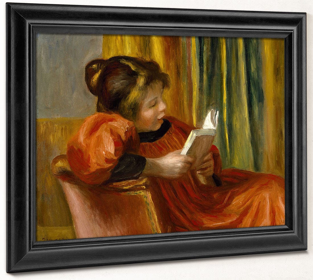 Girl Reading, C. 1890 By Pierre Auguste Renoir - Image 6