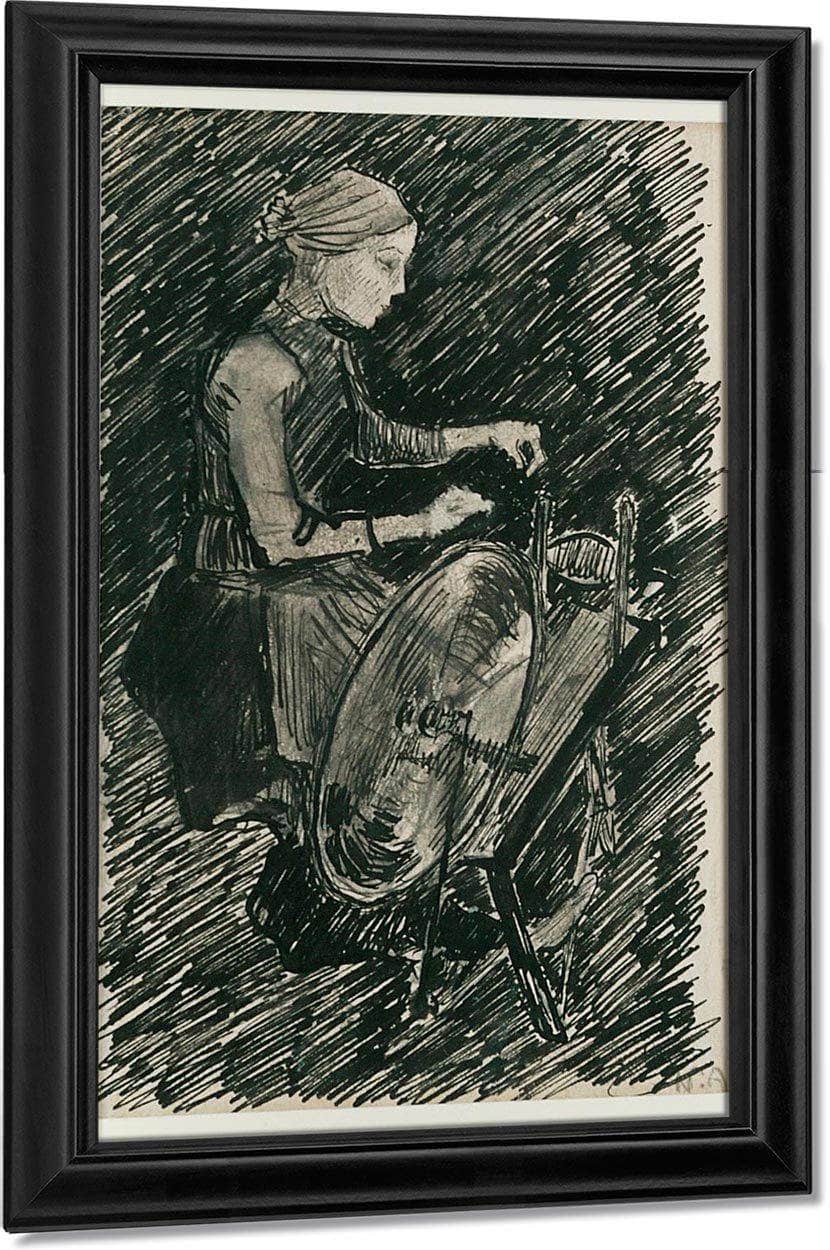 Girl Spinning By Nicolai Astrup