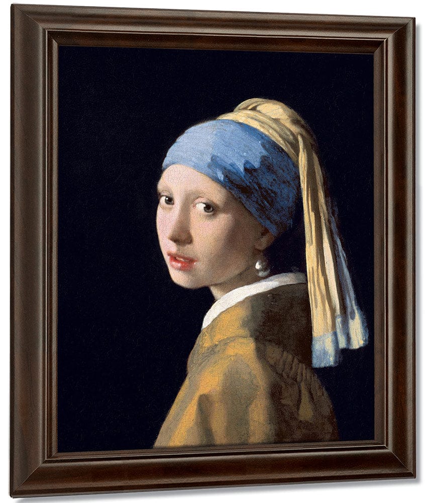 Girl With A Pearl Earring 1665 By Johannes Vermeer - Image 5