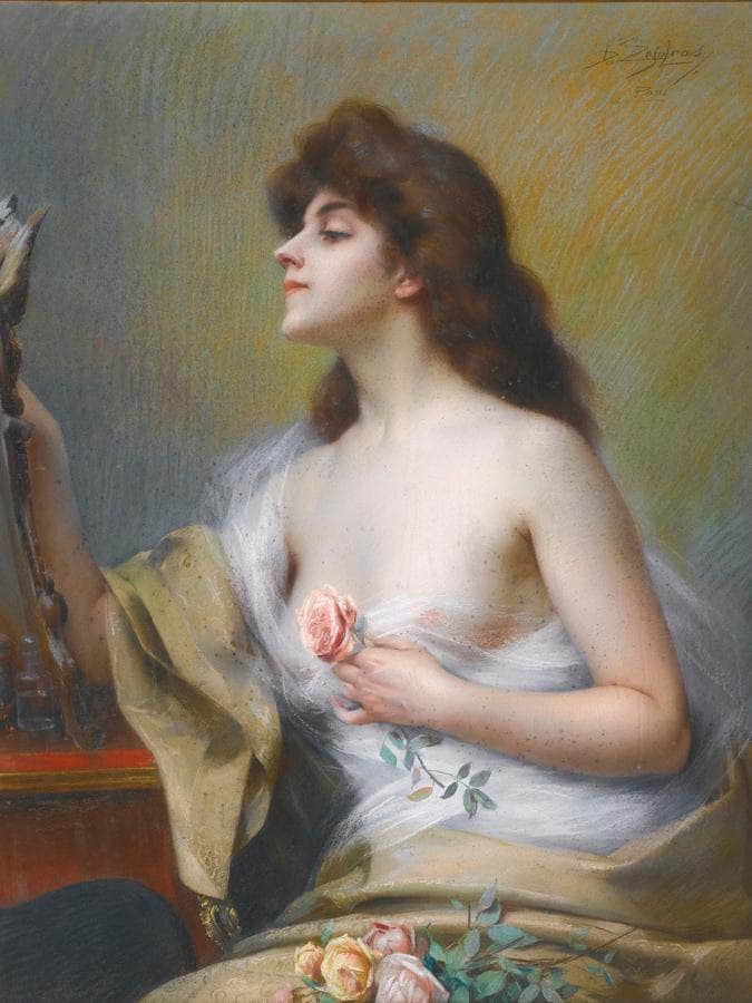 Girl With A Rose By Enjolras Delphin - Image 6