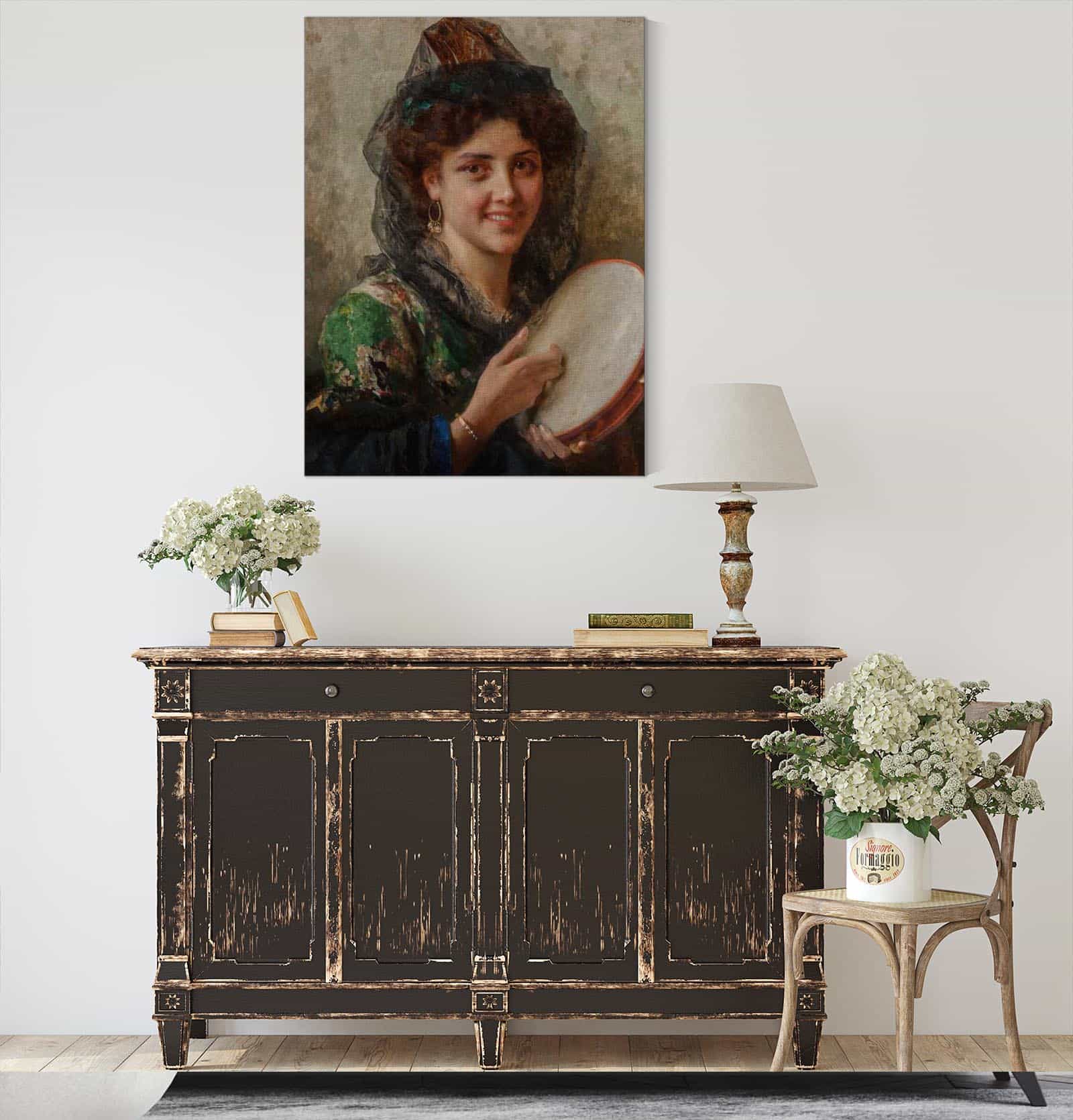 Girl With A Tambourine by Federico Andreotti - Image 4