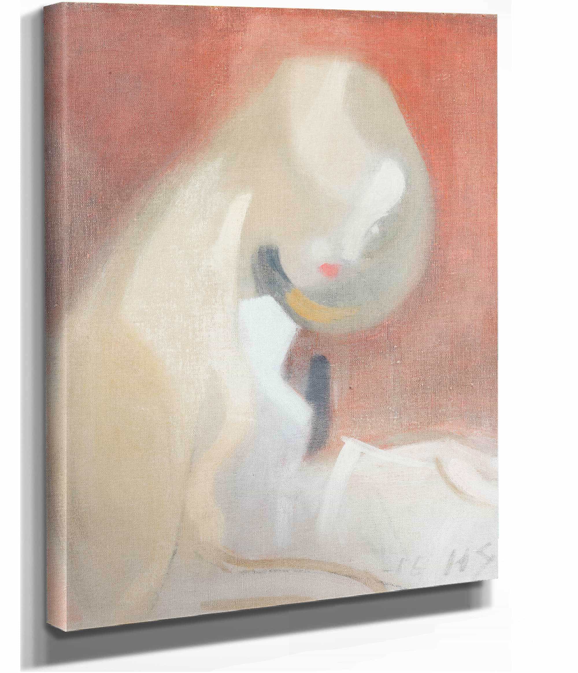 Girl With Blonde Hair by Helene Schjerfbeck - Image 2
