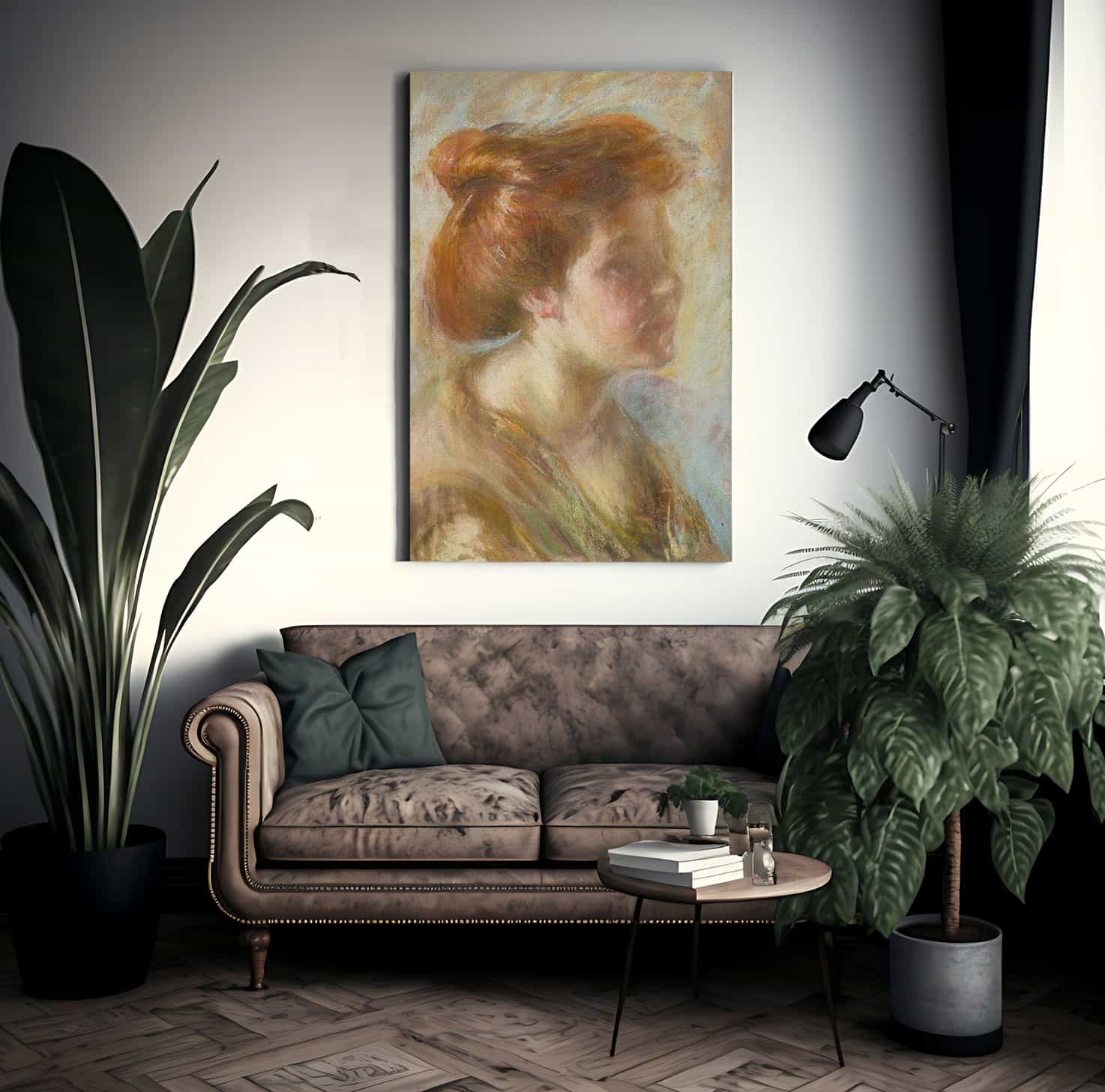 Girl With Titian Hair By Alice Pike Barney - Image 2