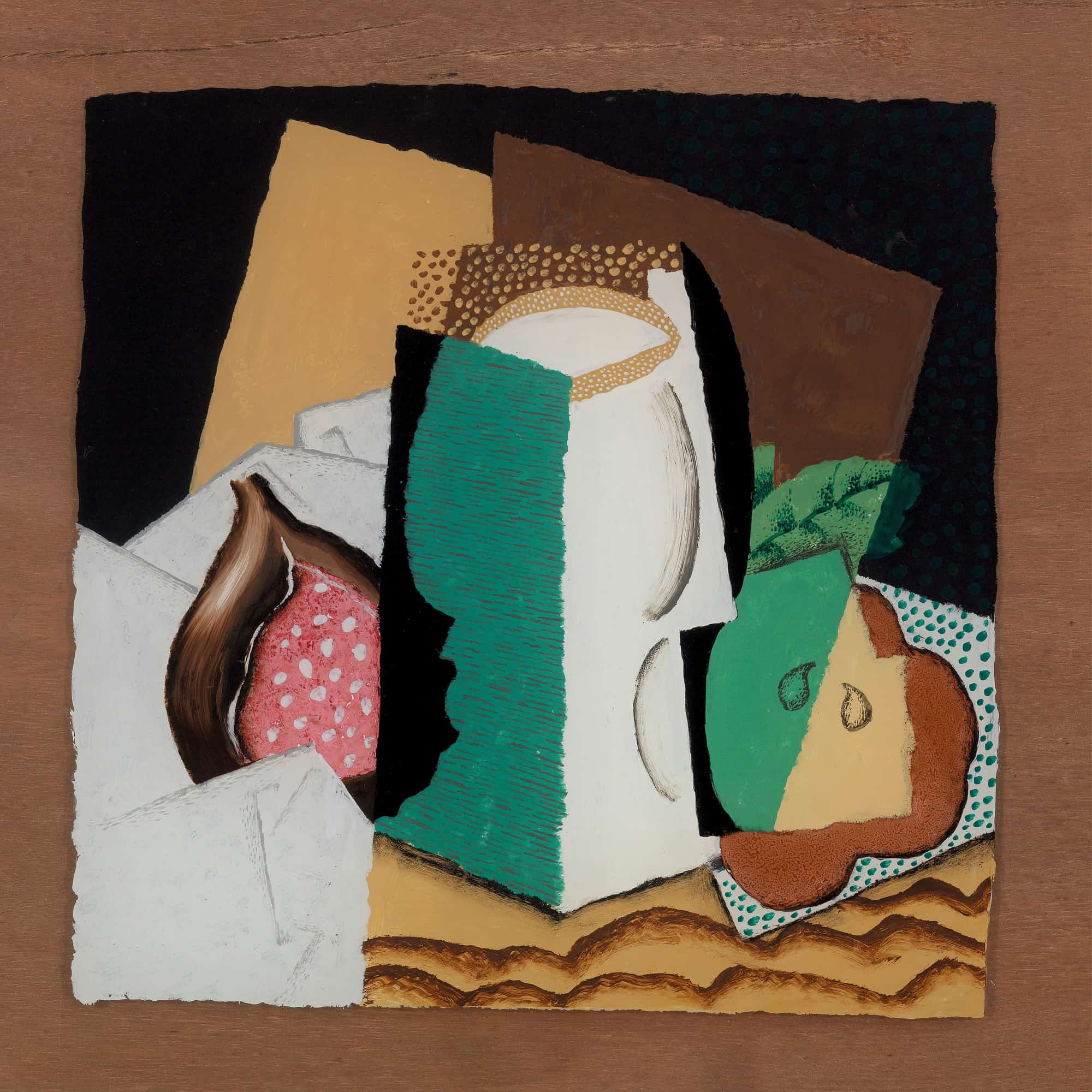 Glass And Fruit Verre Et Fruits by Louis Marcoussis - Image 4
