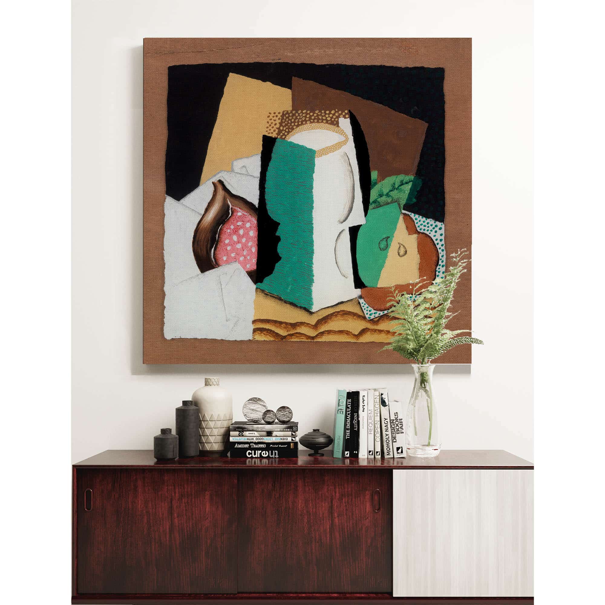 Glass And Fruit Verre Et Fruits by Louis Marcoussis - Image 5