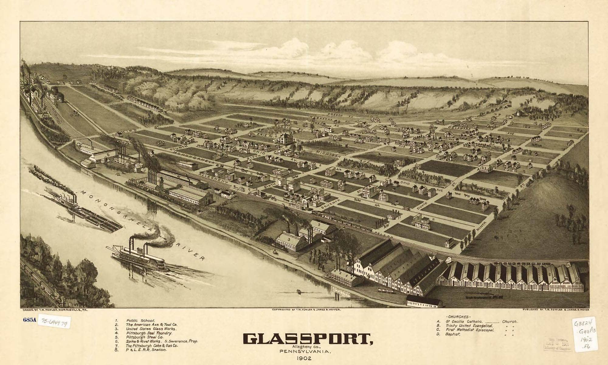 Glassport Allegheny Co Pennsylvania 1902 State Of Pennsylvania - Image 6