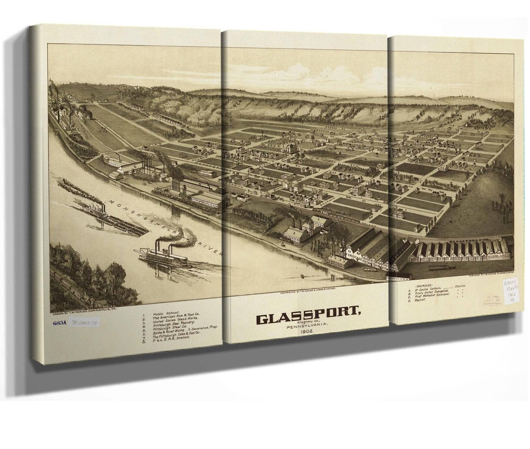 Glassport Allegheny Co Pennsylvania 1902 State Of Pennsylvania - Image 7