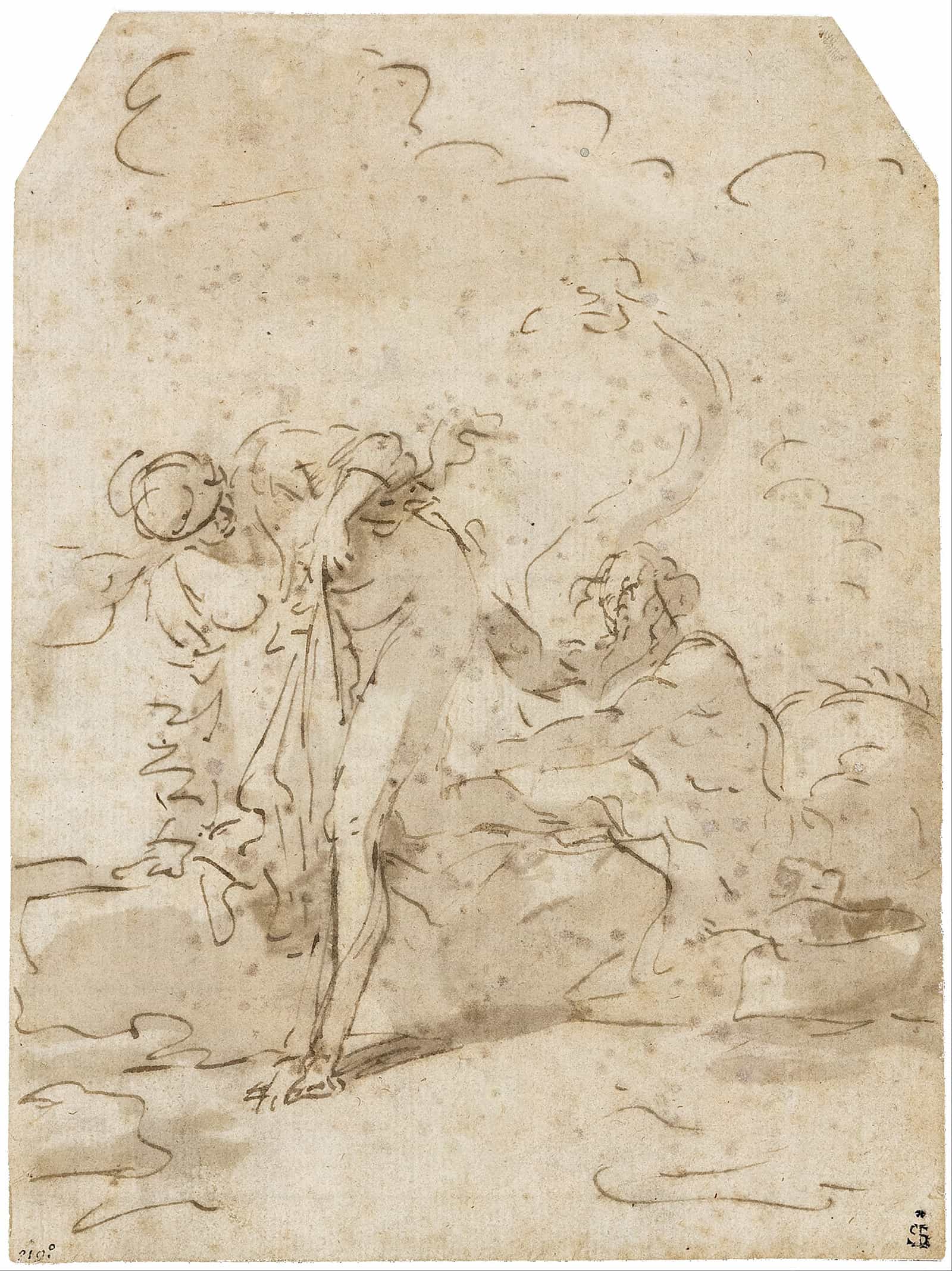 Glaucus And Scylla by Salvator Rosa