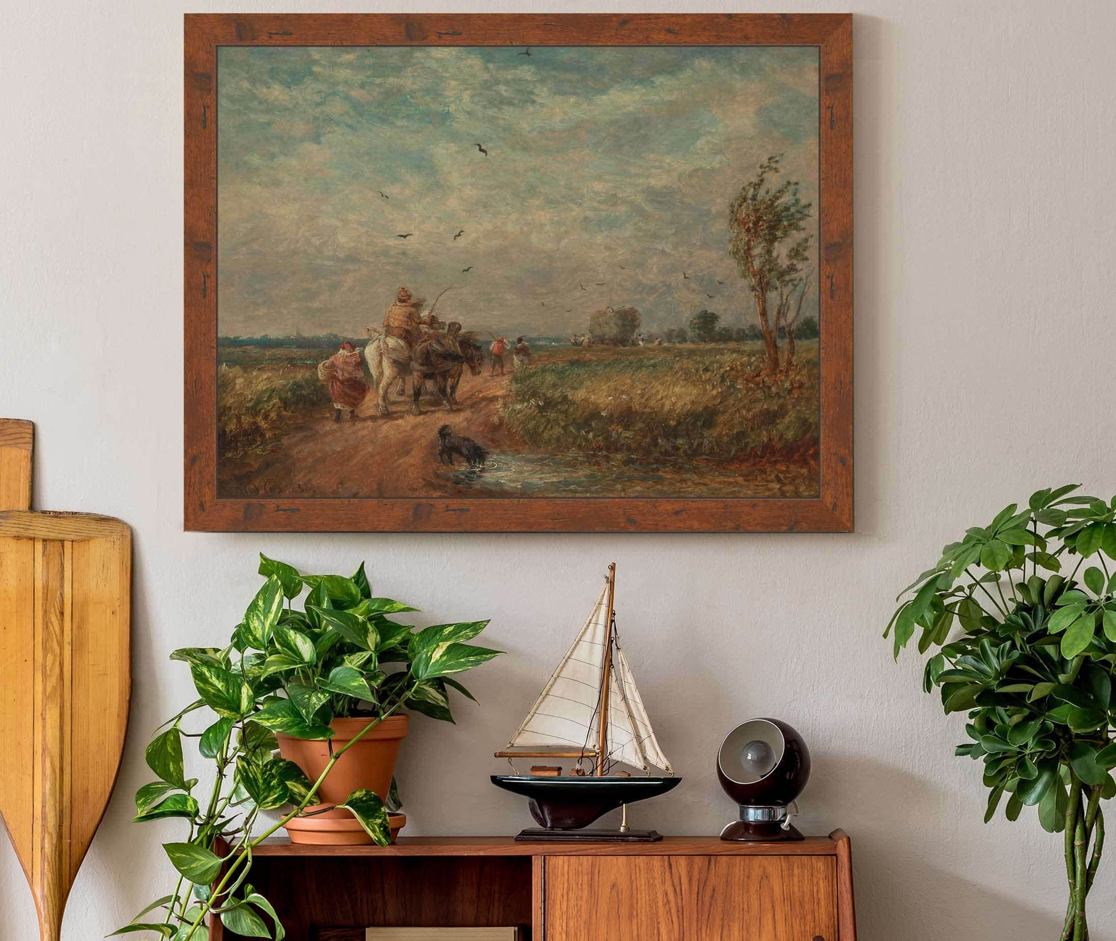 Going To The Hayfield by David Cox - Image 3