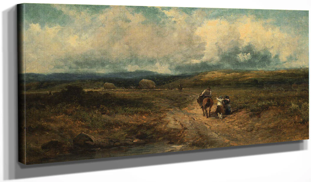 Going To The Hayfield By David Cox - Image 3