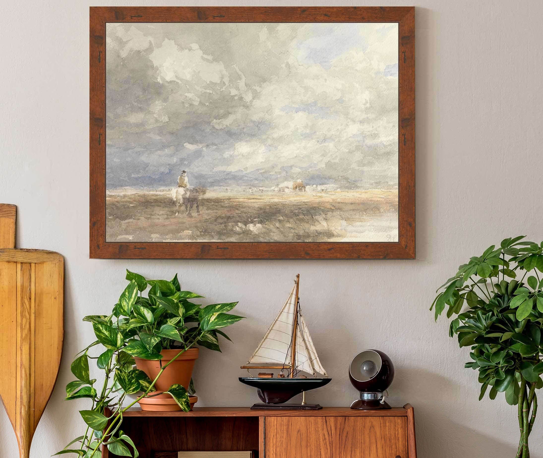Going To The Hayfield Early S by David Cox - Image 3