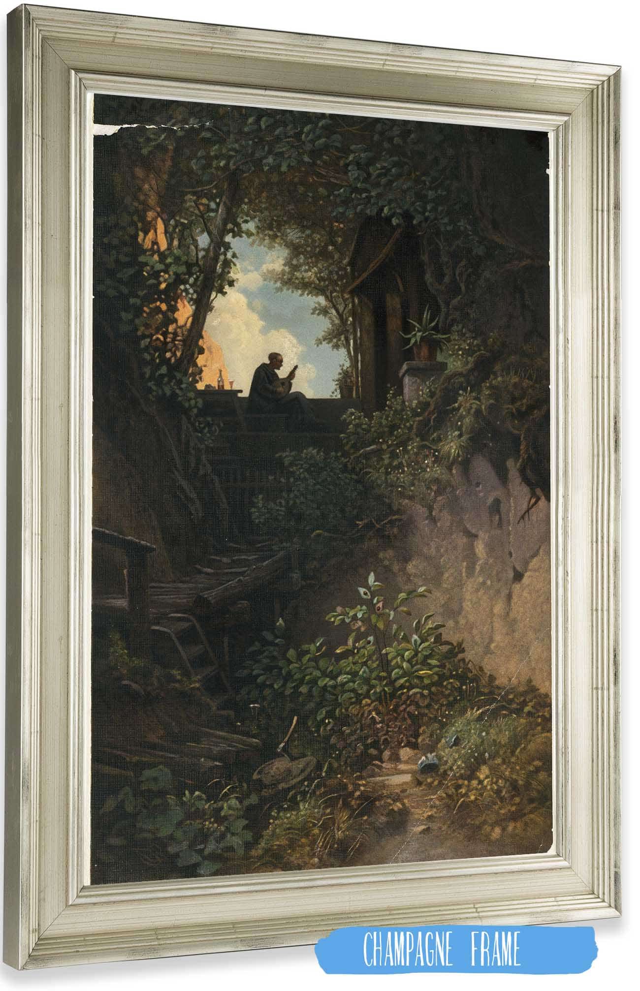 Golden Evening by Carl Spitzweg