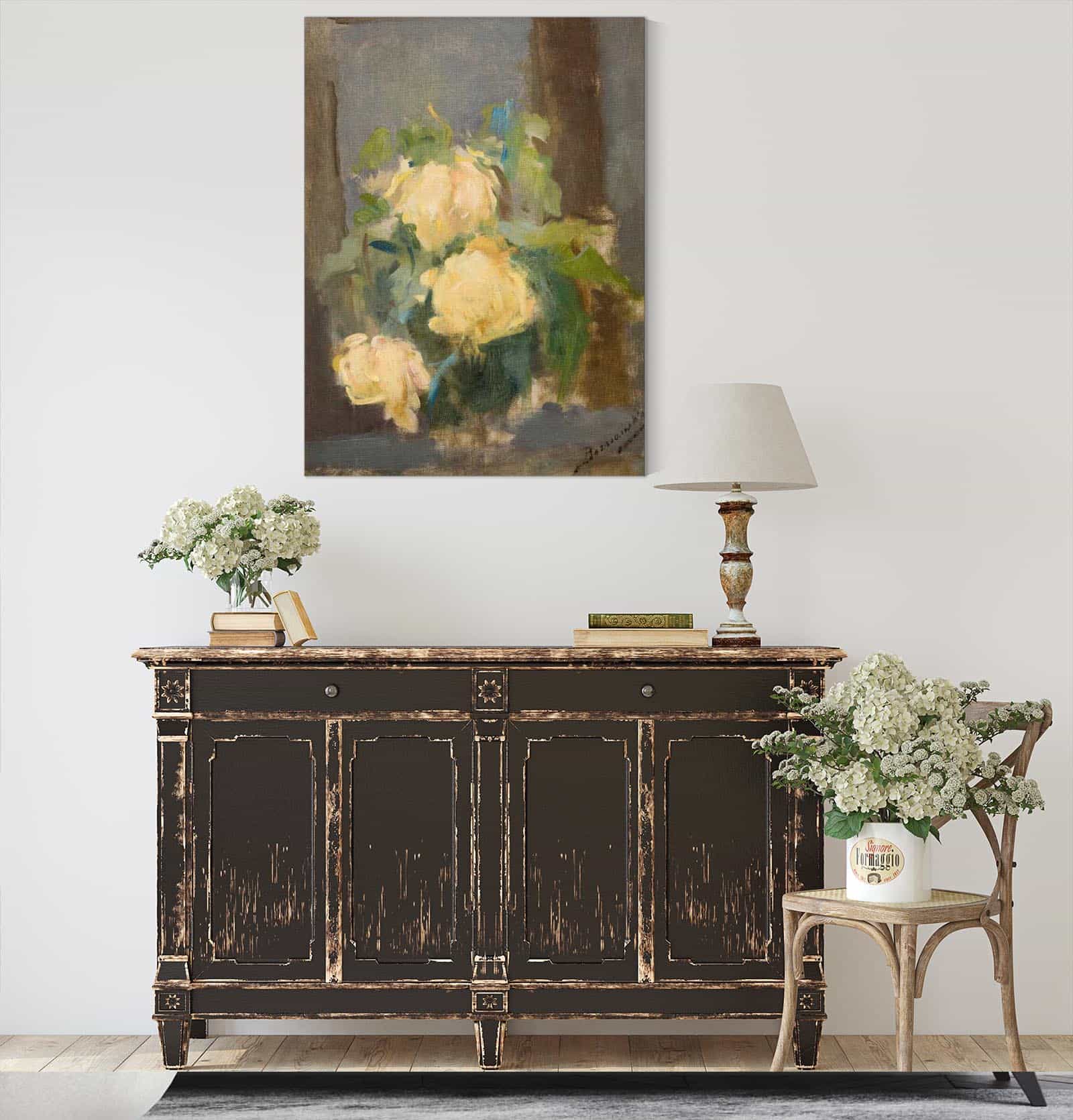 Golden Roses by Olga Boznanska - Image 4