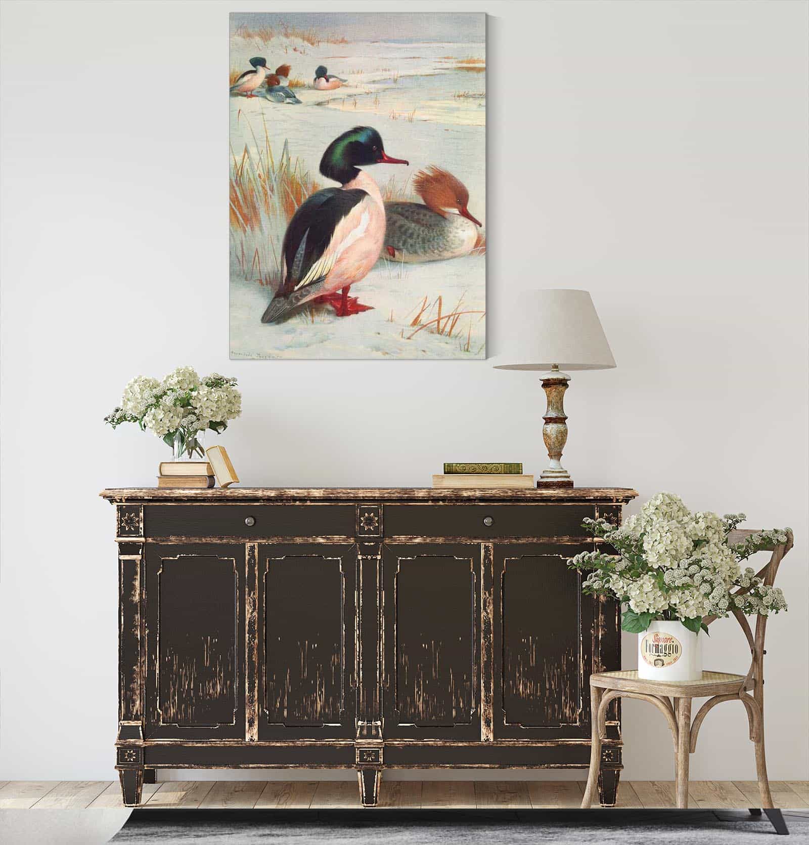 Goosander by Archibald Thorburn - Image 4