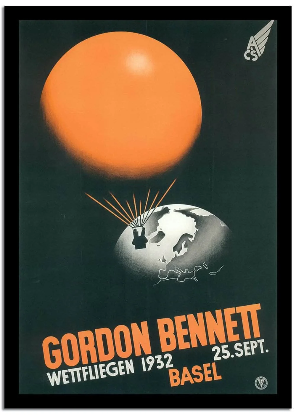 Gordon Bennett Vintage Poster - Image 2