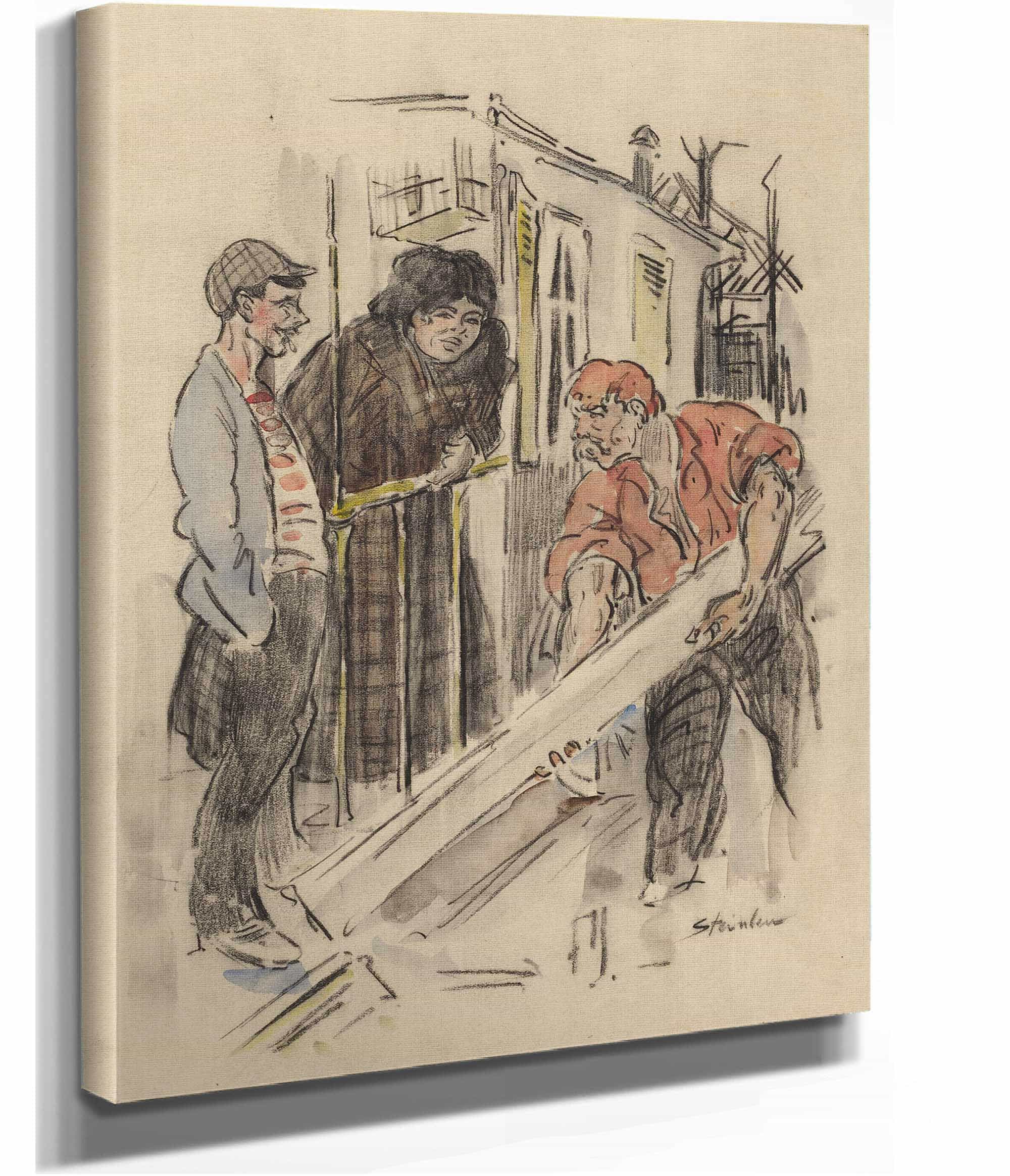 Gossips by Theophile Alexandre Steinlen - Image 2