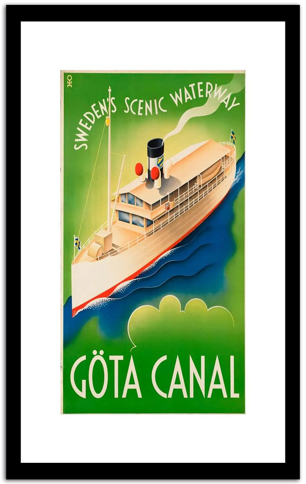 Gota Canal Vintage Poster