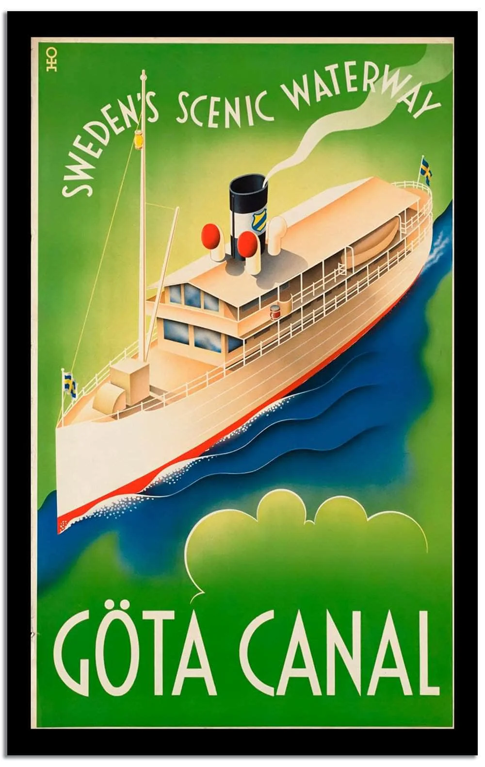 Gota Canal Vintage Poster - Image 2