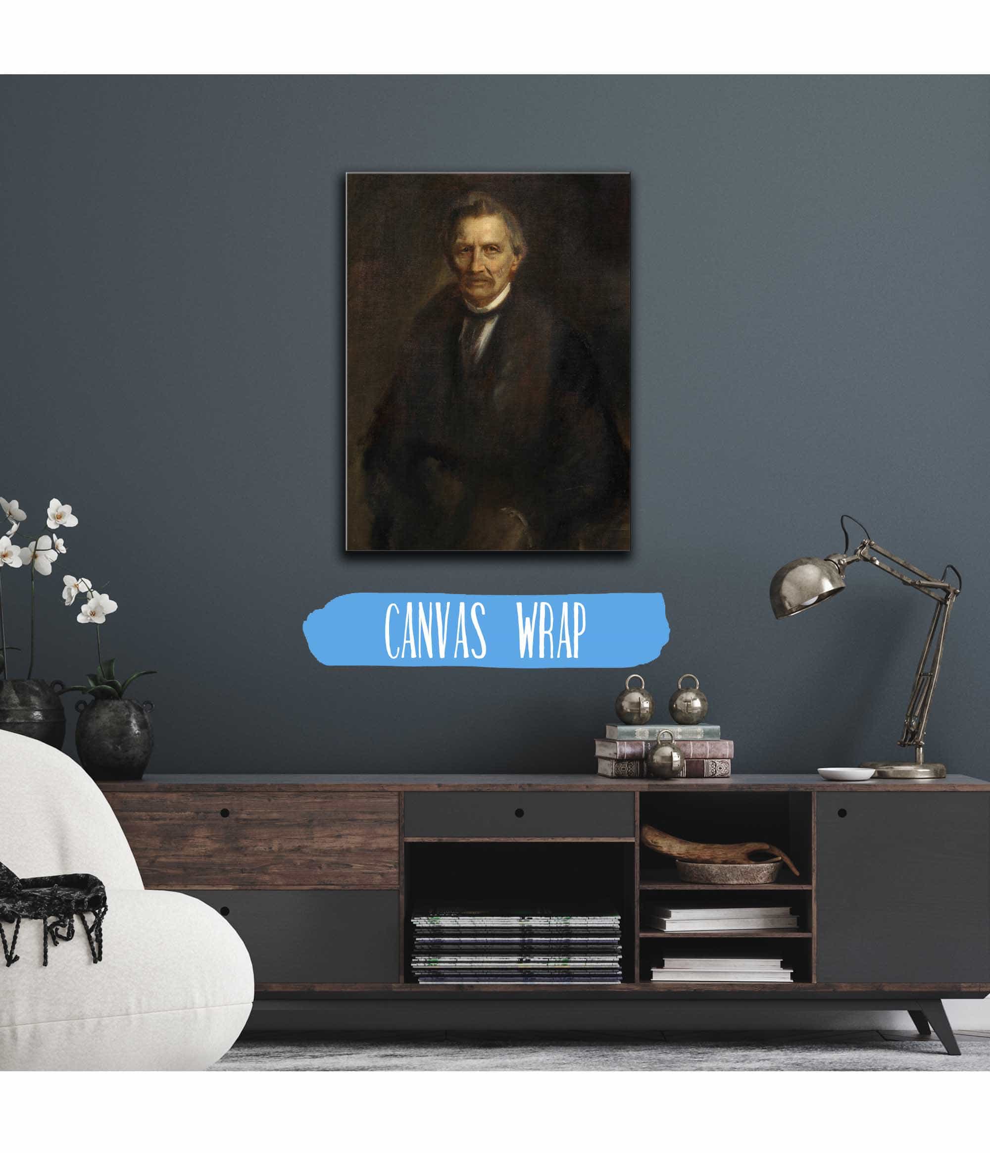 Gottfried Semper Architekt Around by Franz Von Lenbach - Image 3