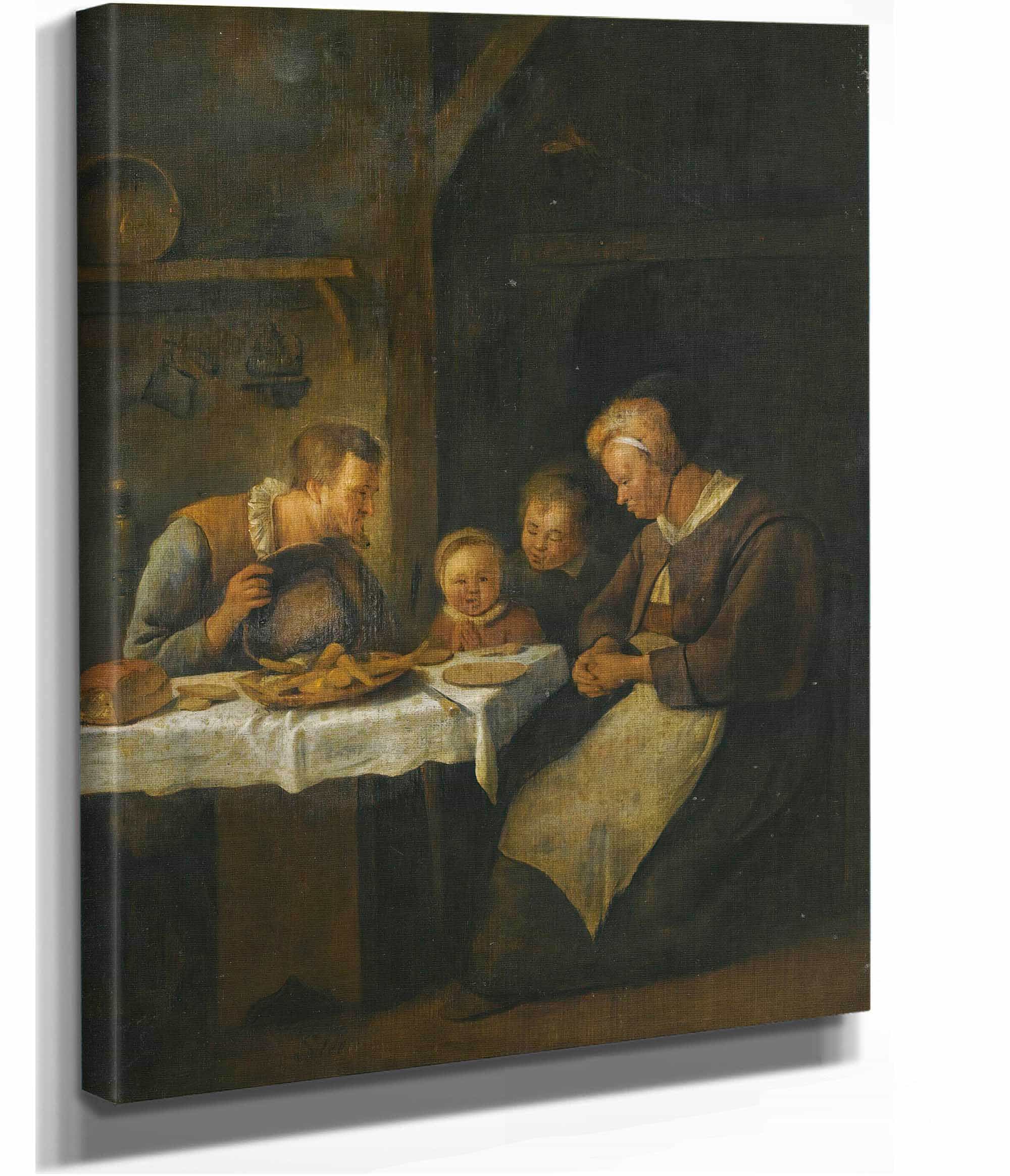 Grace Before A Meal by Jan Steen - Image 2