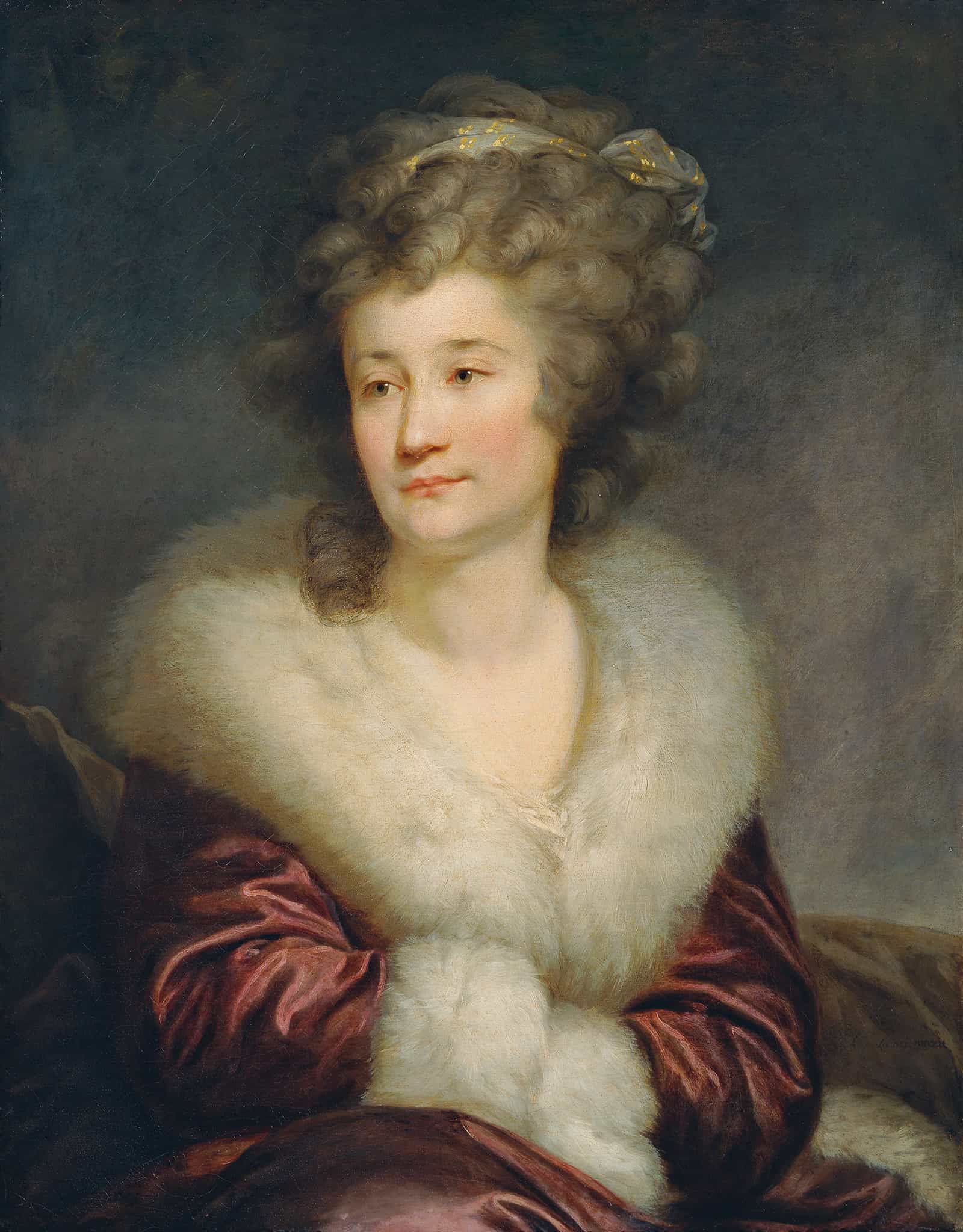 Grafin Nicolai Geb Potocka by Johann Baptist Von Lampi The Elder - Image 2
