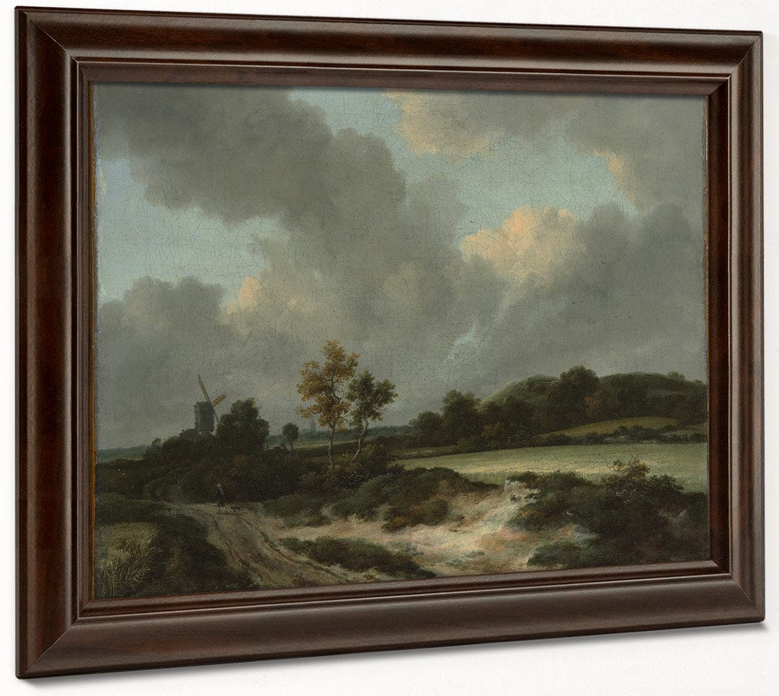 Grainfields By Jacob Van Rusdael - Image 6
