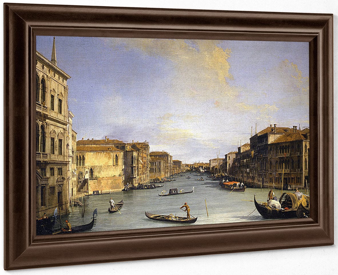 Grand Canal From The Palazzo Balbi By Canaletto - Image 6