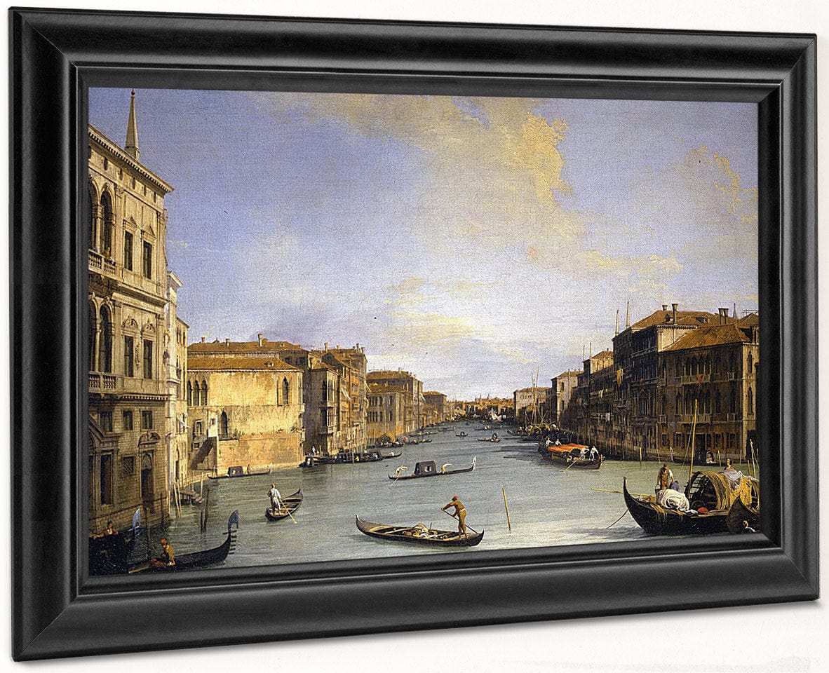 Grand Canal From The Palazzo Balbi By Canaletto - Image 8