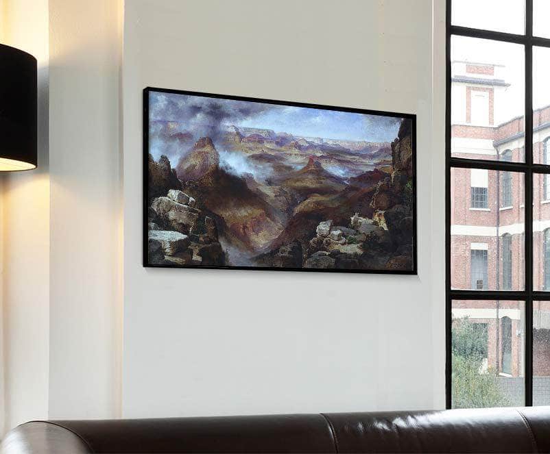 Grand Canyon Of The Colorado River Painting Thomas Moran Canvas Art - Image 4