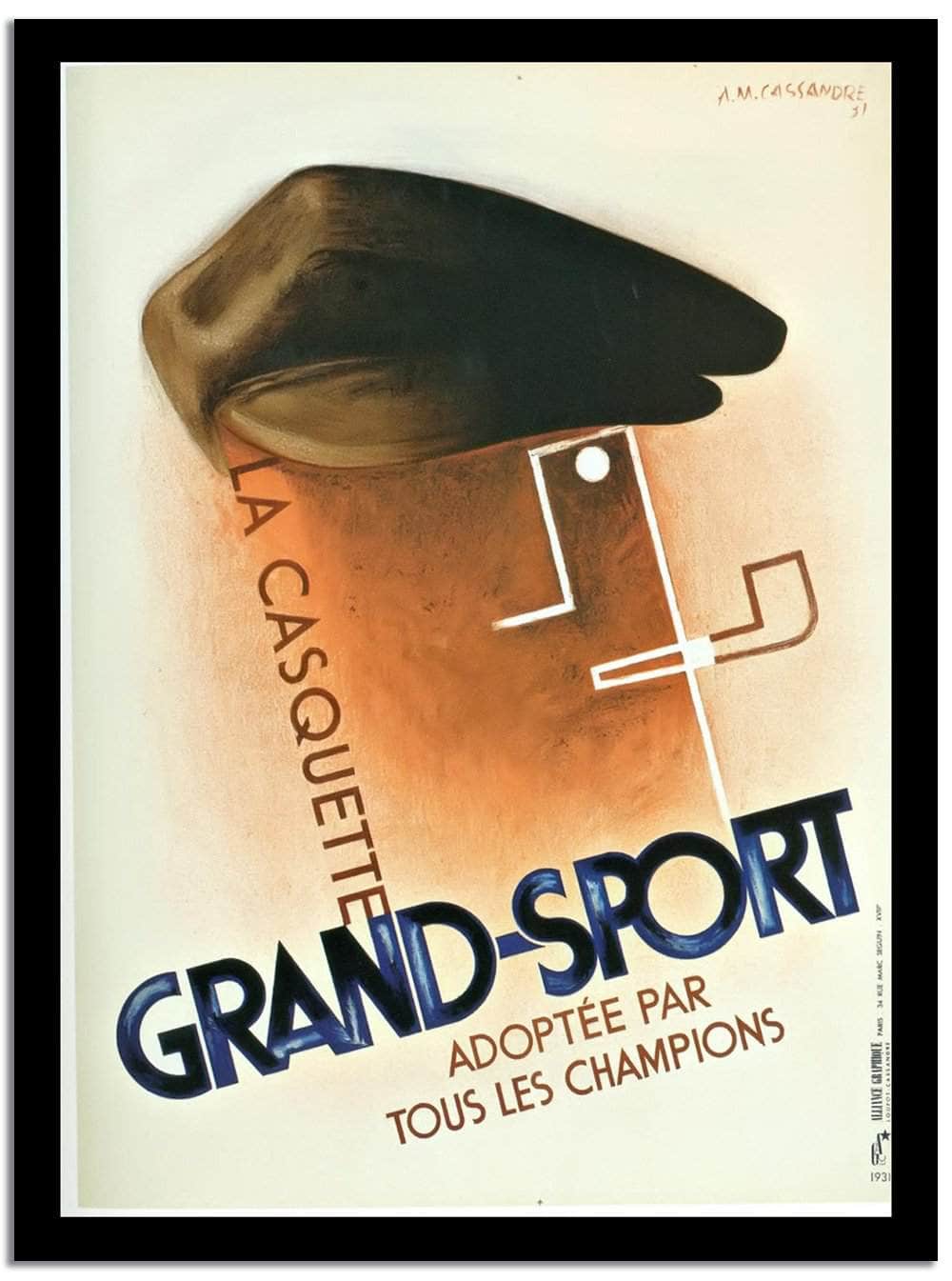 Grand Sport Vintage Posterb - Image 2