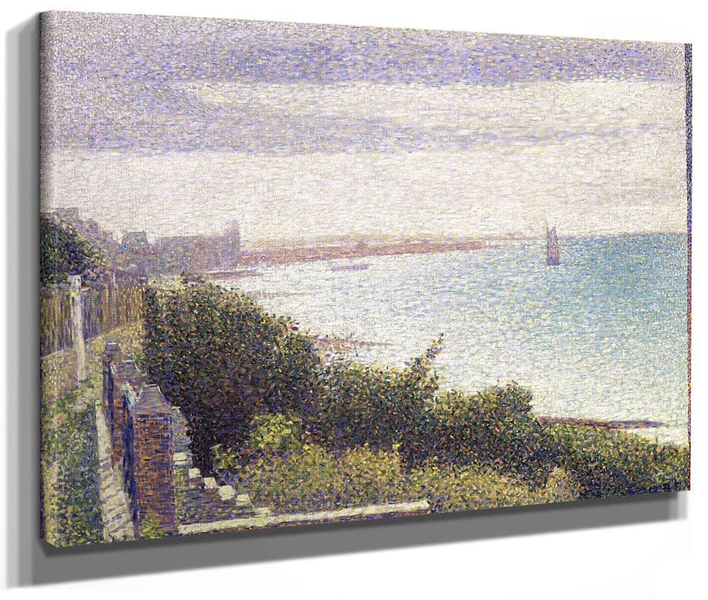 Grandcamp, Un Soir (Grandcamp, Evening) By Georges Pierre Seurat