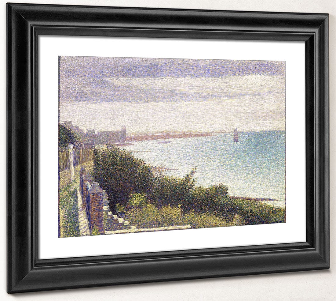 Grandcamp, Un Soir (Grandcamp, Evening) By Georges Pierre Seurat - Image 2