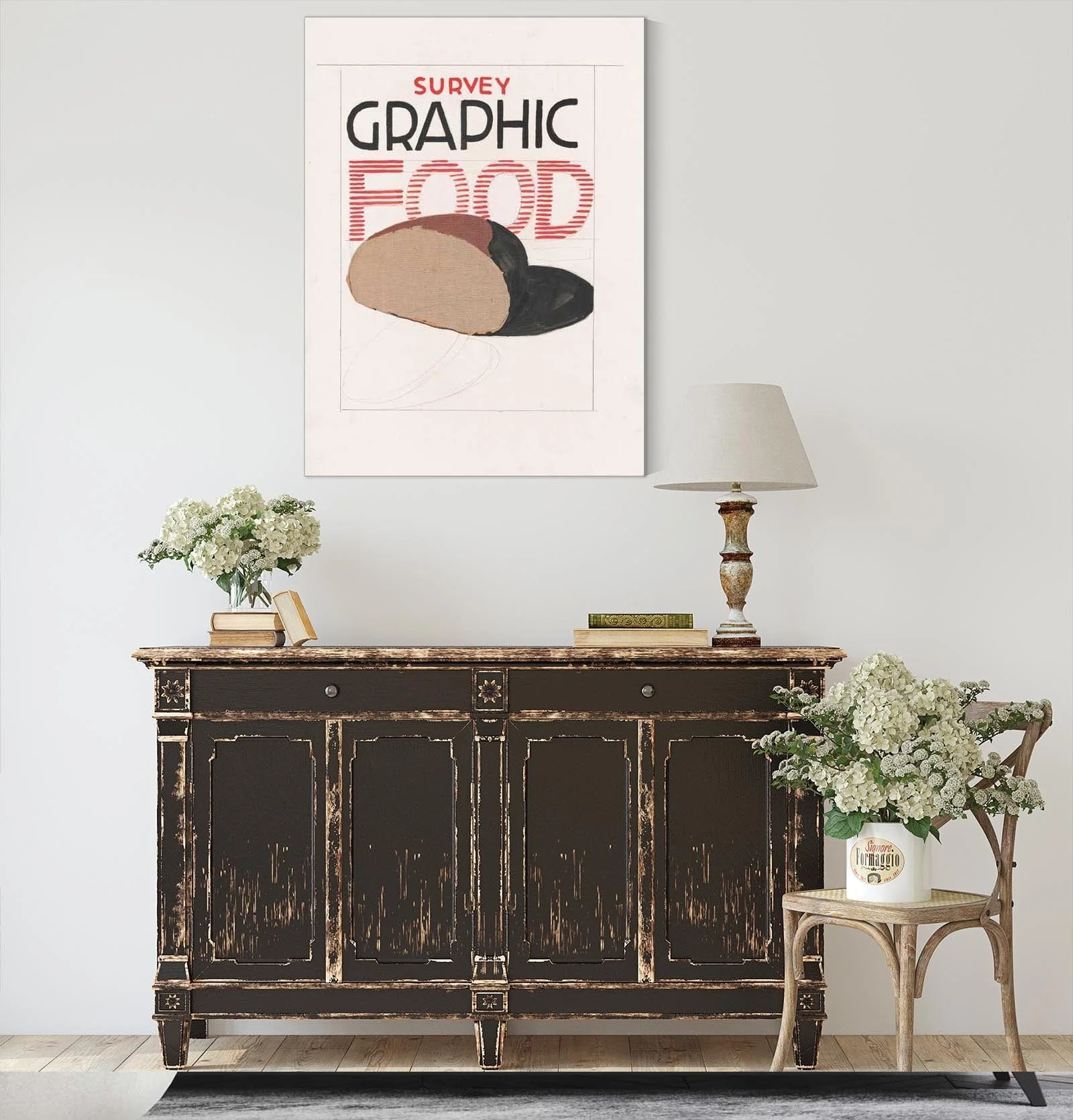 Graphic Design For Cover Of Survey Graphic Magazine Food by Winold Reiss - Image 5