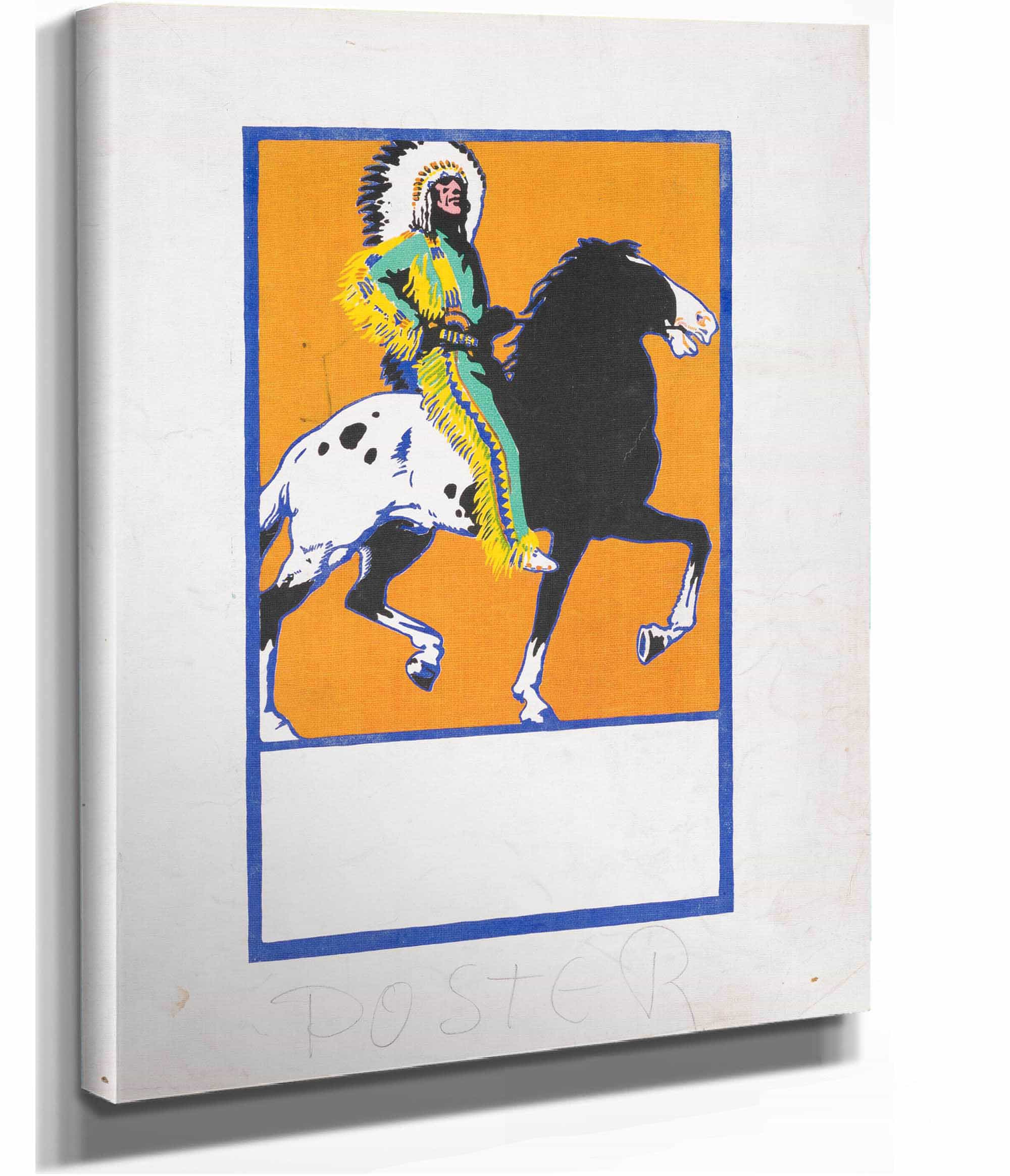 Graphic Design For Cover Of The Book The Sun Gods Children by Winold Reiss - Image 2
